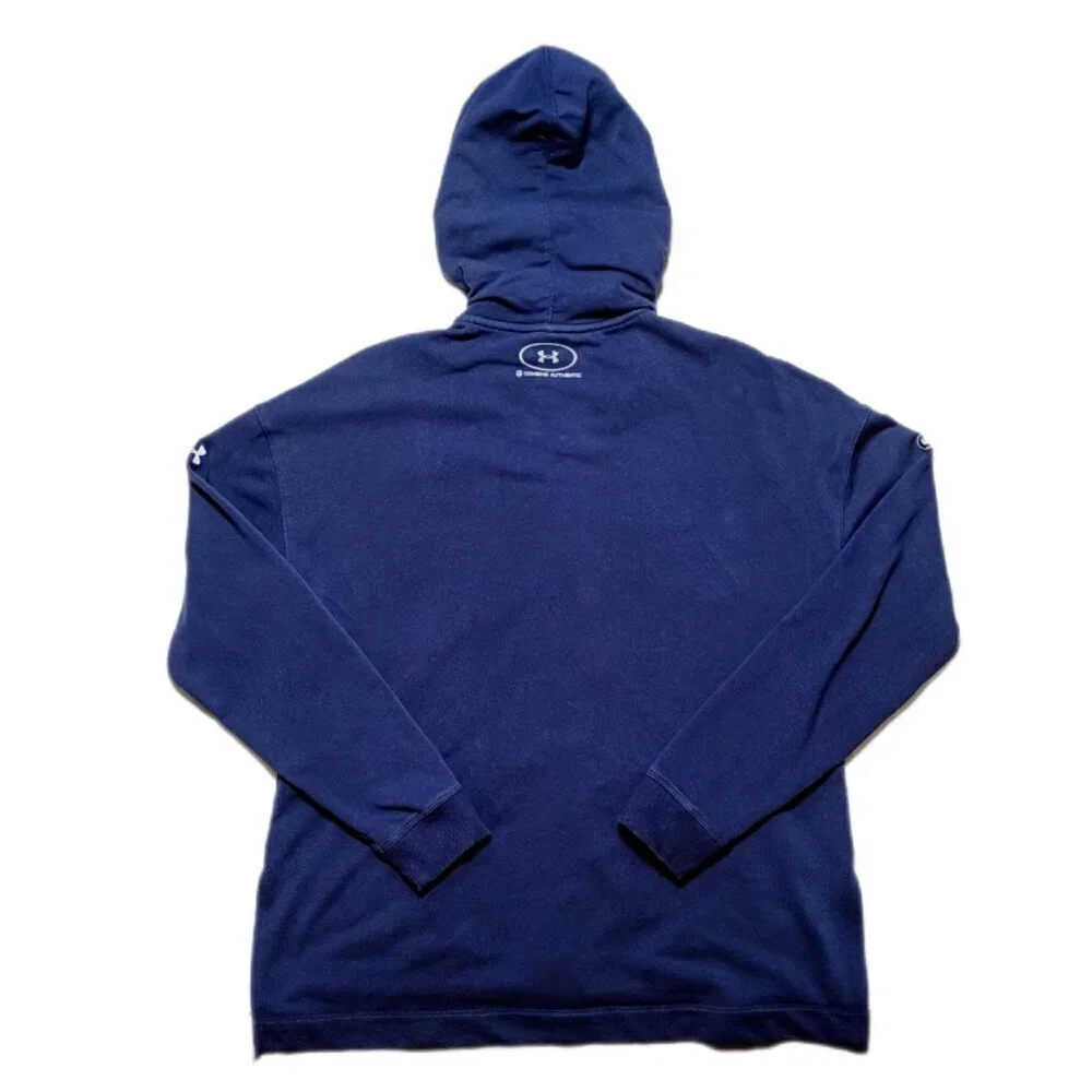 Under Armour NFL Combine Authentic New England Patriots Men Hooded Jacket Size L